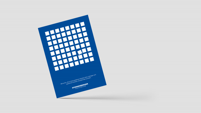 Dünnenberger Projektentwicklung Postkarte
