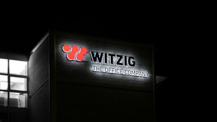 Witzig The Office Company visuelles Erscheinungsbild