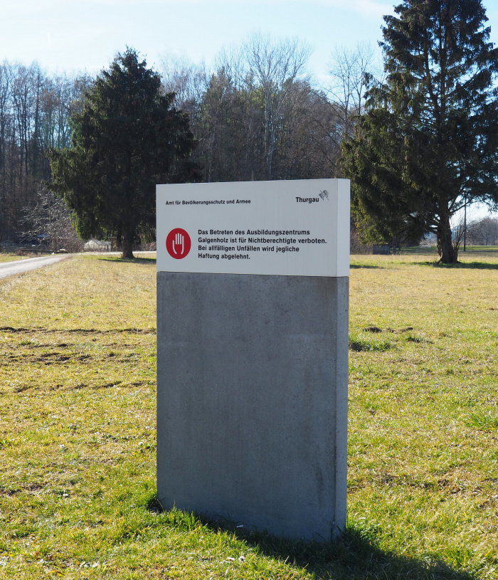 Ausbildungszentrum Galgenholz Frauenfeld Signaletik
